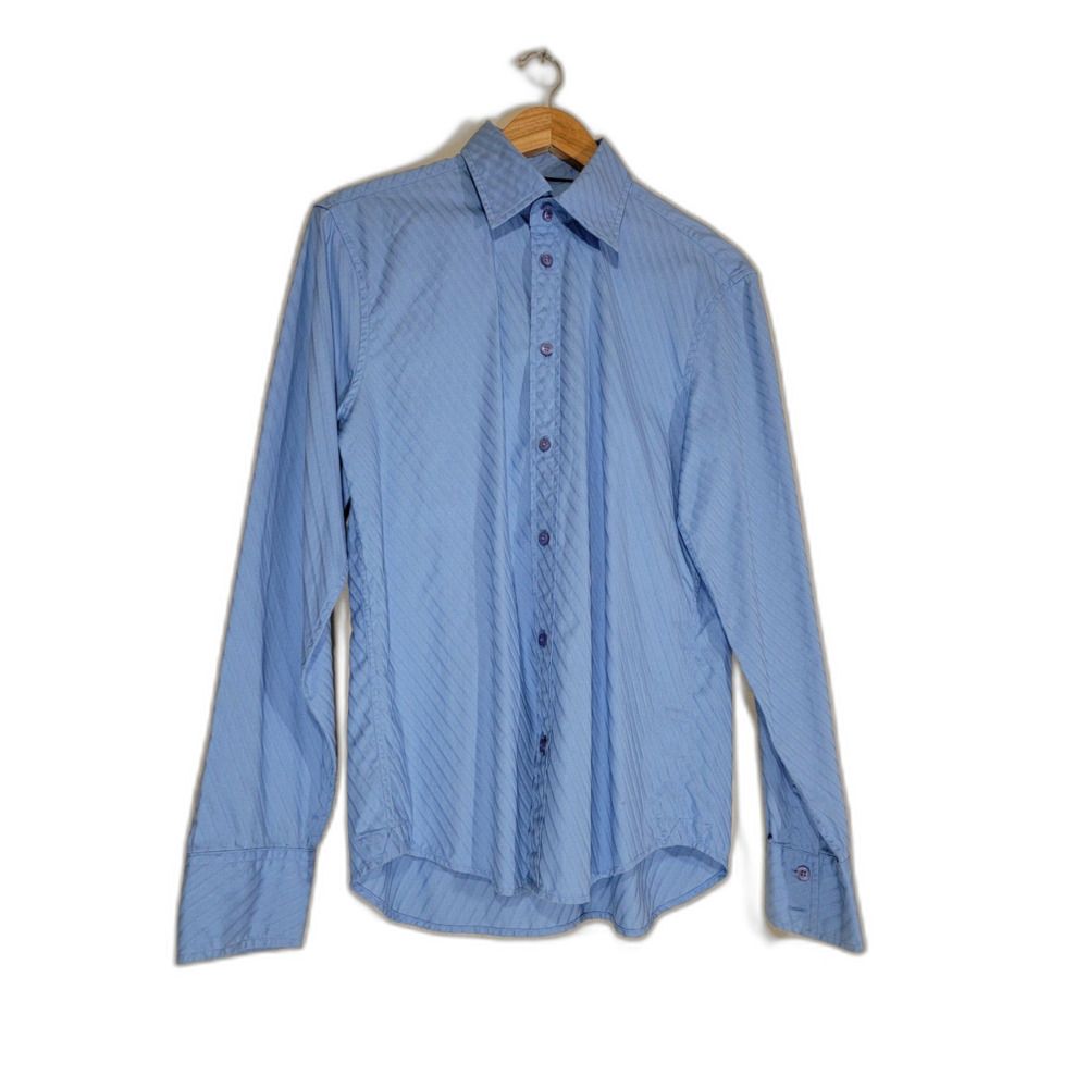 AX Armani Exchange Blue Button Down Shirt - Small